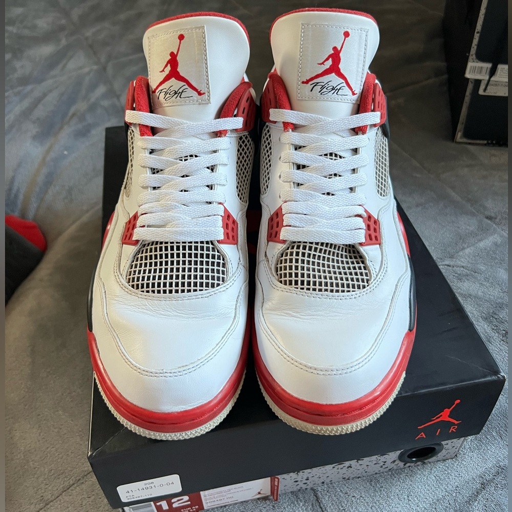 Air Jordan Retro 4’s - ‘OG Fire Red’